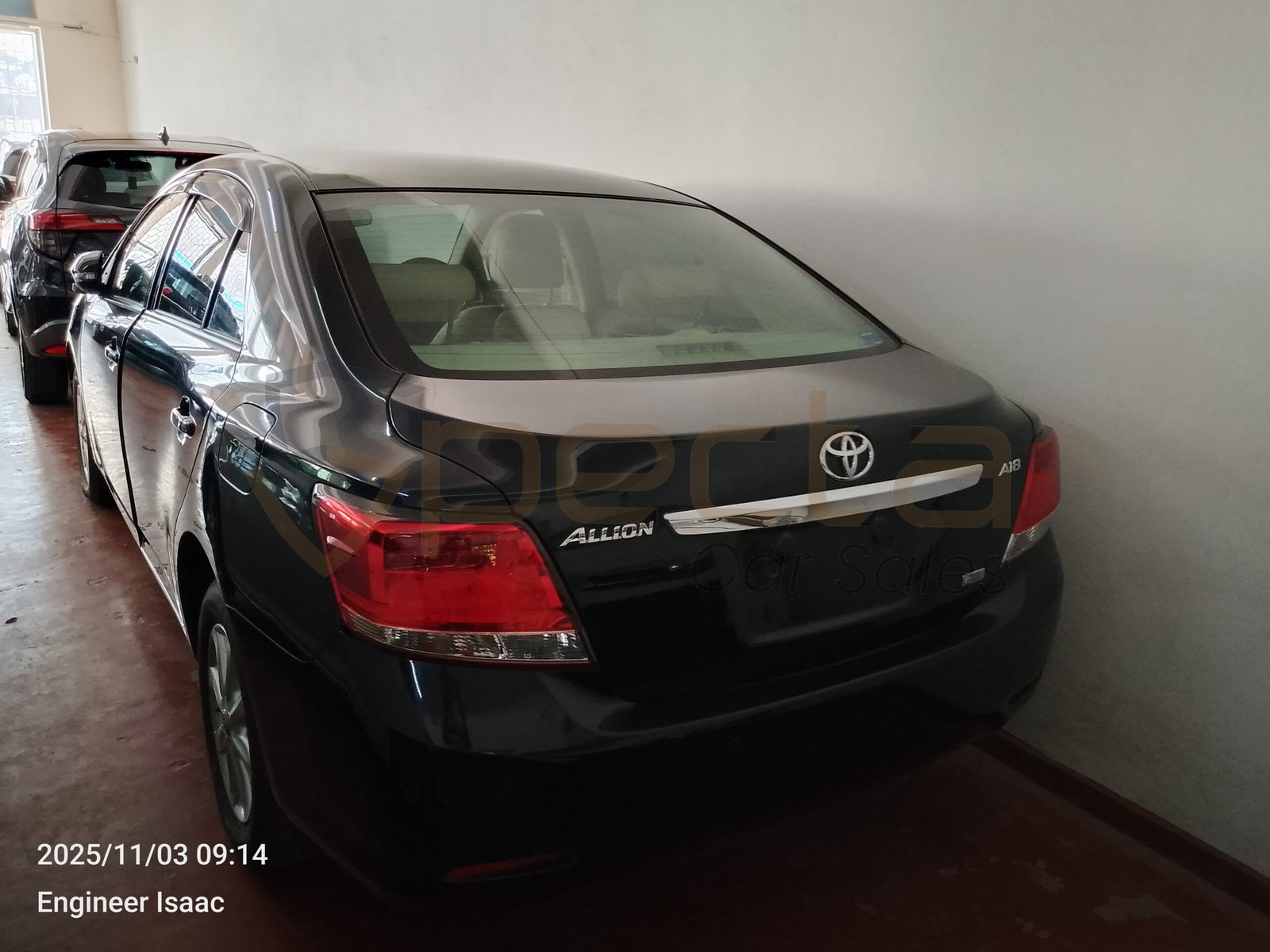 2018 Toyota Allion Black Petrol