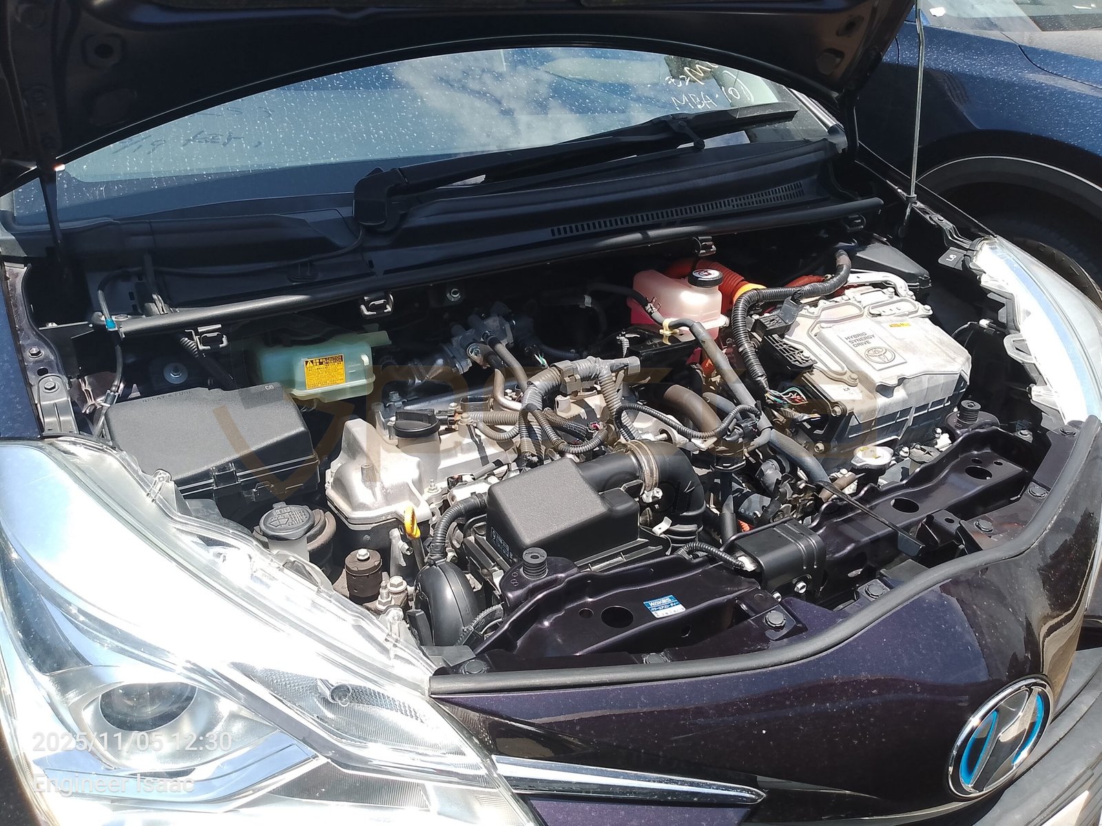 2018 Hybrid Toyota Vitz Purple 1500cc