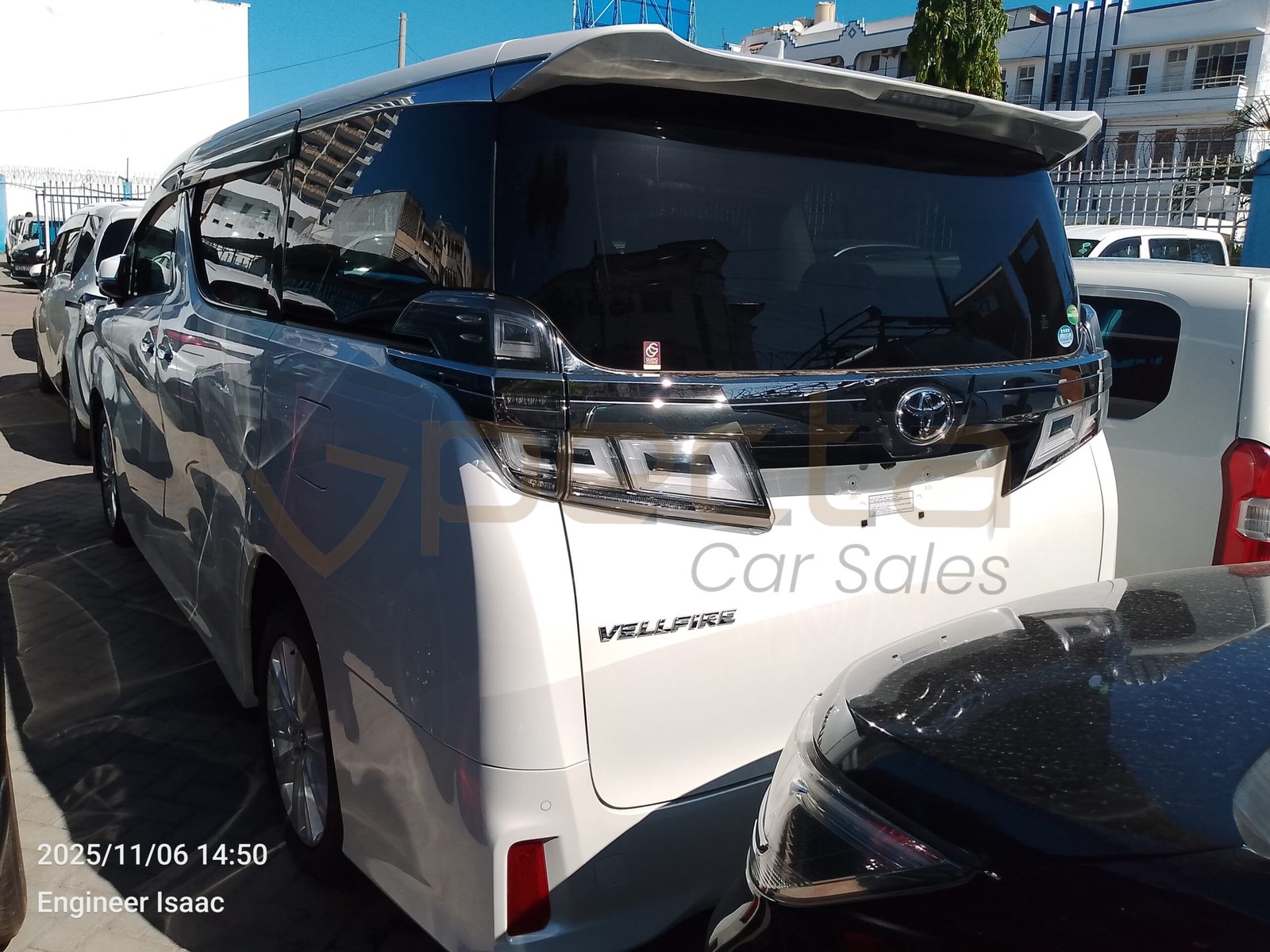2018 Toyota Vellfire Pearl White Petrol