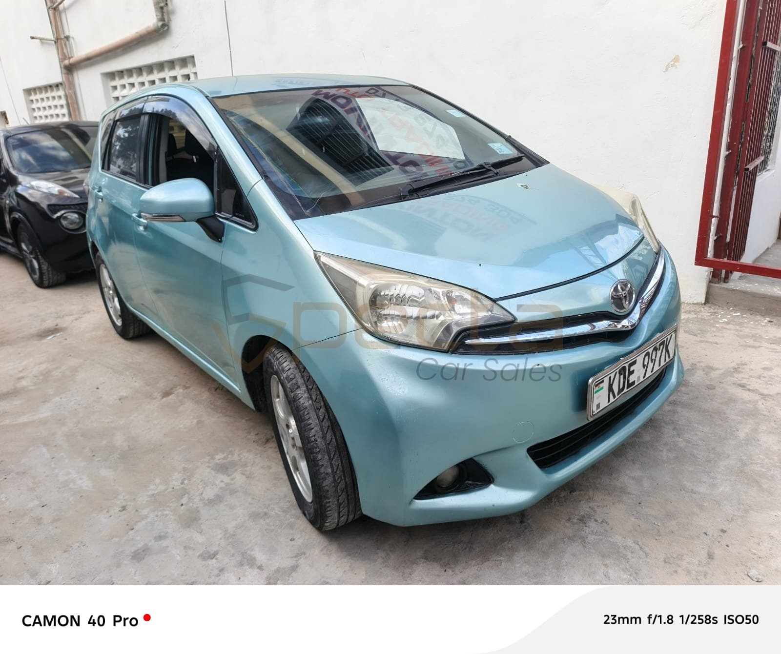 Locally used Toyota Ractis